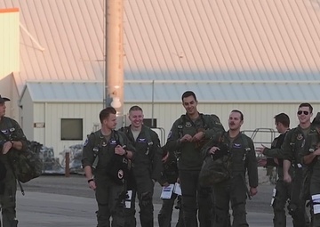 355 WG A-10 elephant walk (b-roll)