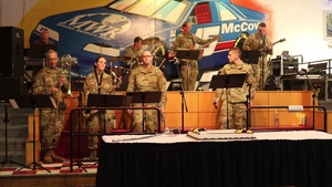 204th Army Band plays during Fort McCoy's 2022 Army Birthday Celebration, Part II