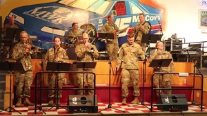204th Army Band plays during Fort McCoy's 2022 Army Birthday Celebration, Part III