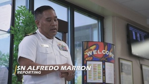 Diego Garcia Battle of Midway Cake Cutting