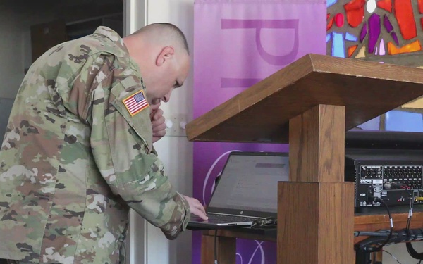 Chaplains Conduct Reinforcement Training to Provide Support in Combat Situations