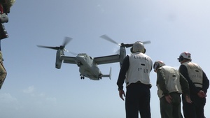 Caraibes 22: U.S. Marines conduct flight operations in the Caribbean Sea