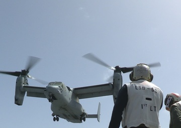 Caraibes 22: U.S. Marines conduct flight operations in the Caribbean Sea