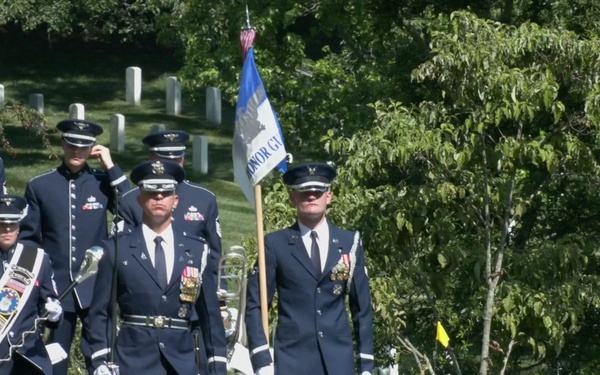 U.S. Air Force Col. Charles McGee Funeral Honors B-Roll
