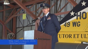 2022 49th Wing change of command