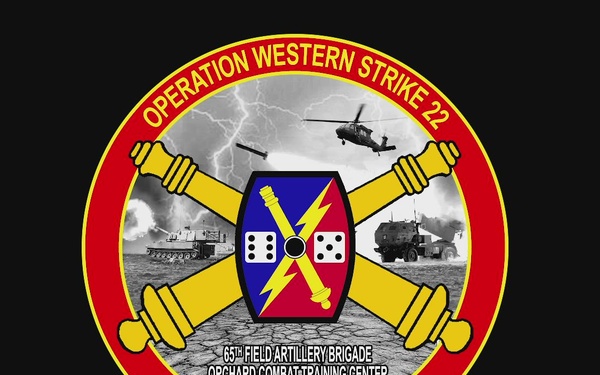 Photo Montage of 65th Field Artillery Brigade Training at xCTC