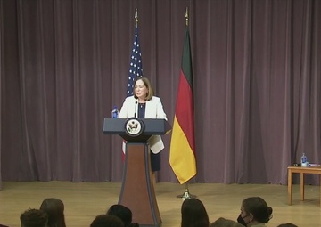 Secretary of State Antony J. Blinken hosts the Congress-Bundestag Youth Exchange Welcome Home Event