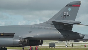 Bomber Task Force Takes Off from Andersen Air Force Base