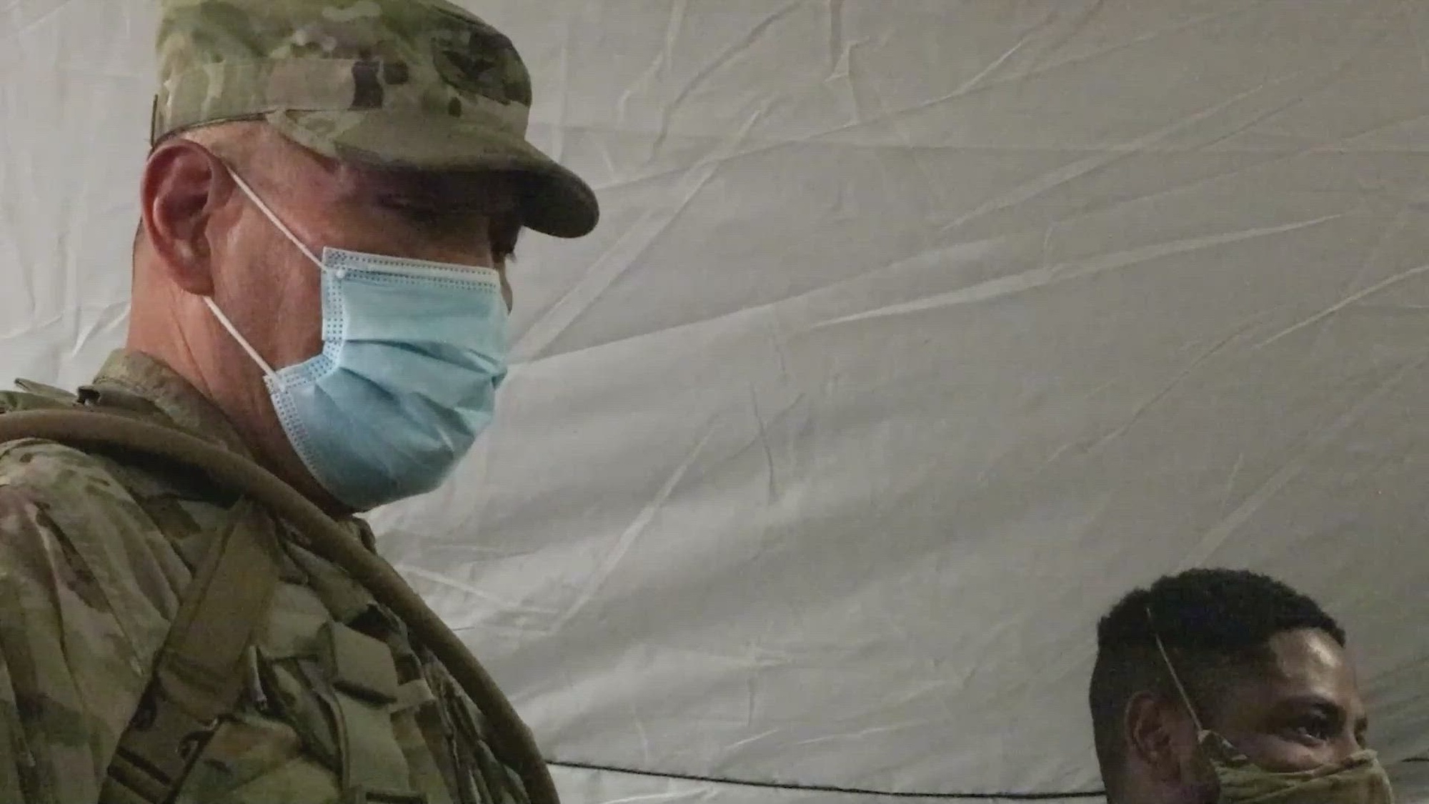 Observer controller trainers (OCT) from the Medical Readiness Training Command (MRTC) advise units at Fort Hunter Liggett, Calif., during Global Medic 2022. They assist in training and provide constructive feedback for commanders to use in the future.