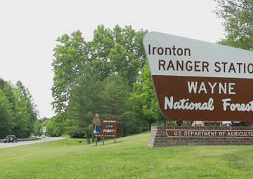 Ohio Army National Guard engineers help improve road infrastructure in Wayne National Forest