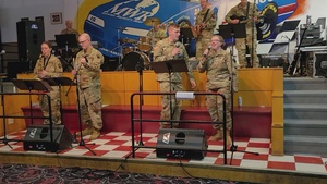 204th Army Band plays during Fort McCoy's 2022 Army Birthday Celebration, Part V