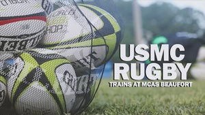 USMC Rugby trains at MCAS Beaufort