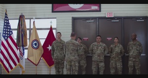 Gen. Funk gives military coin to 5 Soldiers of 311 ESC HQ. Video : 3/4