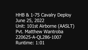HHBN and 2nd BCT deploy to Europe