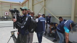 Media Visit to the Combined Joint Special Operations Task Force Operations Center in Agadir, Morocco During African Lion 2022