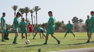 Friendly Soccer Tournament in Agadir, Morocco During African Lion 22