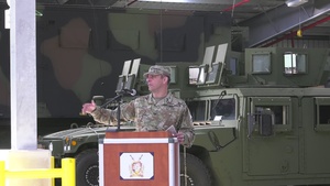 Change of Command ceremony June 16 2022 at the Zutendaal Army Prepositioned Stocks-2 worksite in Belgium