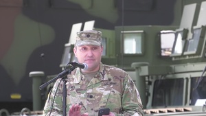 Change of Command ceremony June 16 2022 at the Zutendaal Army Prepositioned Stocks-2 worksite in Belgium