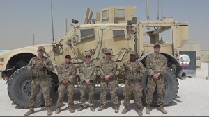 D.C. Air National Guard gives a shoutout to the Washington Nationals from Qatar