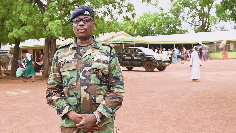 Dvids - Video - Ghanaian Army Lt. Colonel Sena Kunawotor Interview