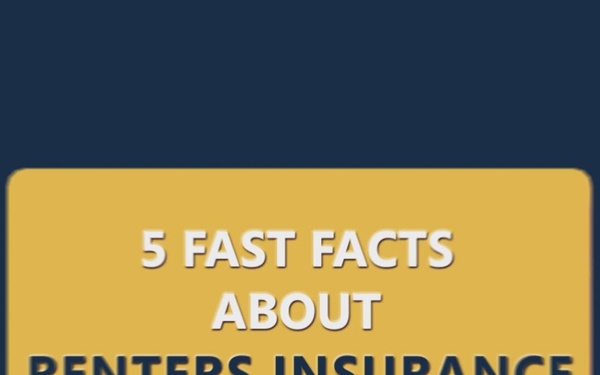 5 Fast Facts About Renters Insurance