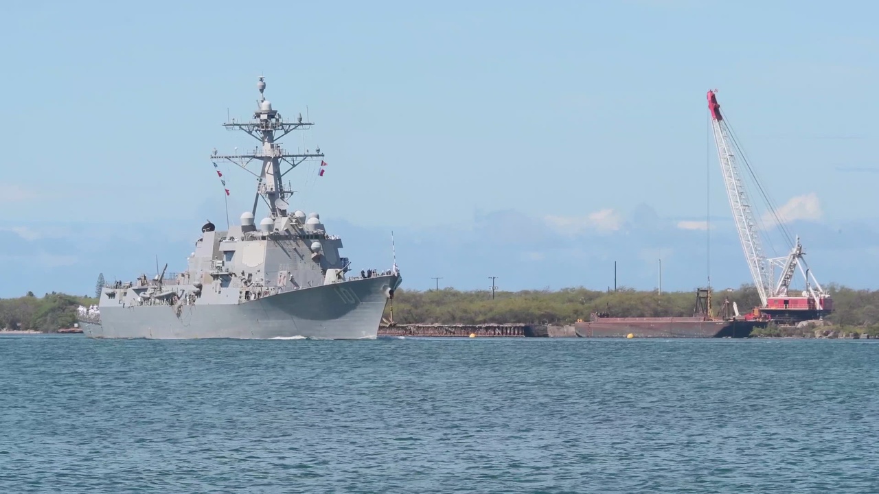 DVIDS - Video - U.S. Navy guided-missile destroyer USS Gridley