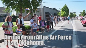 Altus AFB Airmen participate in OKC Pride Parade