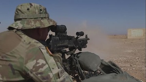 Michigan Army National Guard conducts alternate weapons qualification during African Lion 22