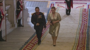 NATO Summit 2022: Arrivals at the Royal Gala Dinner (Denmark, Luxembourg, Greece, Japan, Latvia, Czech Republic)