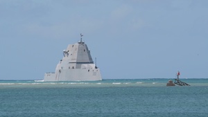 USS Michael Monsoor arrives for RIMPAC 2022