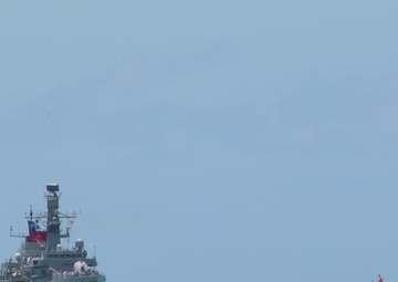 CNS Almirante Lynch arrives at Pearl Harbor for RIMPAC 2022