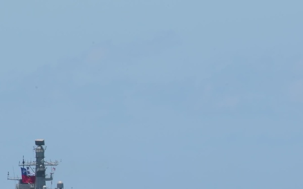 CNS Almirante Lynch arrives at Pearl Harbor for RIMPAC 2022