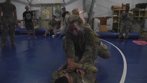 ADAB Airmen and Soldiers certify in Basic Combatives Instructor Course