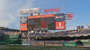 Washington Nationals Salute National Guard