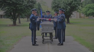 B-Roll SJAFB Base Honor Guard