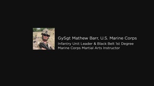 Retired GySgt Mathew Barr