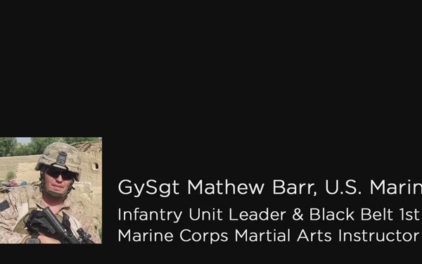 Retired GySgt Mathew Barr