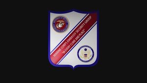 Marine Corps Embassy Security Group Change of Command Ceremony