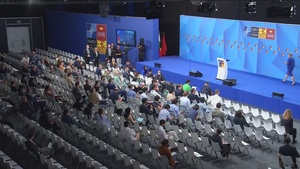 Press conference by NATO Secretary General following meeting of the NAC with Partners at the NATO Summit in Madrid (opening remarks)