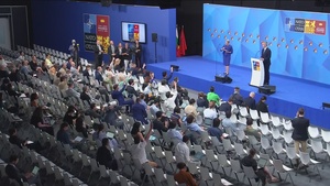 Press conference by NATO Secretary General following the meeting of the NAC with Partners at the NATO Summit in Madrid (Q&A 2/2)