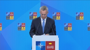 Press conference by NATO Secretary General following the meeting of the NAC with Partners at the NATO Summit in Madrid (Q&A 1/2)