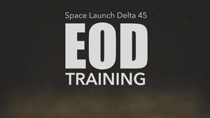 45th CES EOD Team Organizes Counter-IED Training for Local Law Enforcement