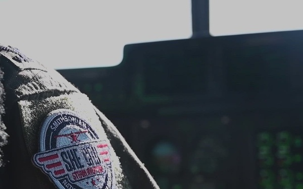 19th AW commander speaks at "S.H.E. Can" STEAM aviation camp graduation