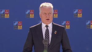 Doorstep statement by Lithuanian President at the NATO Summit in Madrid