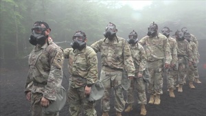 35th CSSB Gas Chamber Training