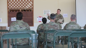 311th Expeditionary Sustainment Command provides church services to soldiers