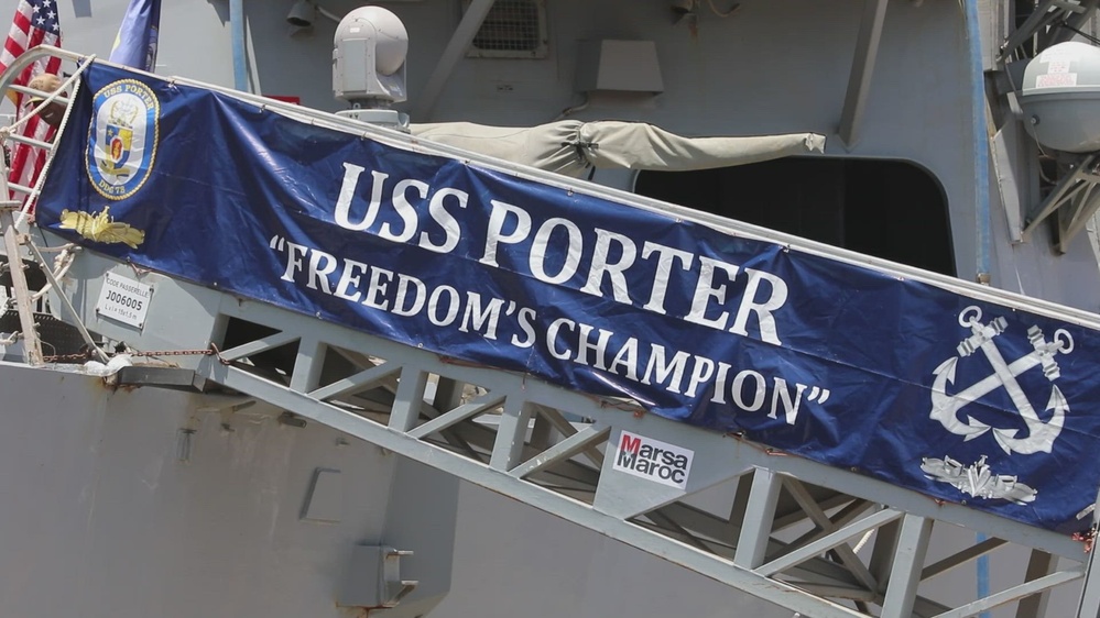 DVIDS Video USS Porter Tour