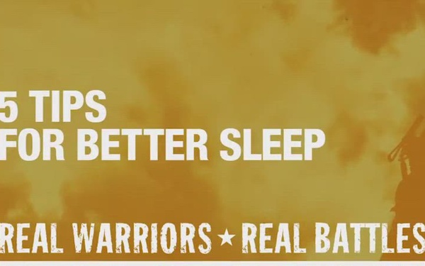5 Tips for Better Sleep