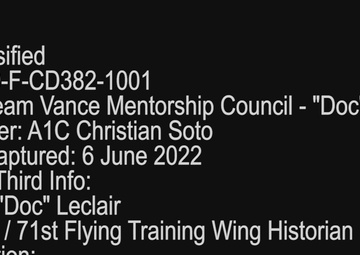 Team Vance Mentorship Council - "Doc"