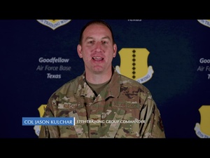Introducing Col. Jason Kulchar, 17th TRG Commander